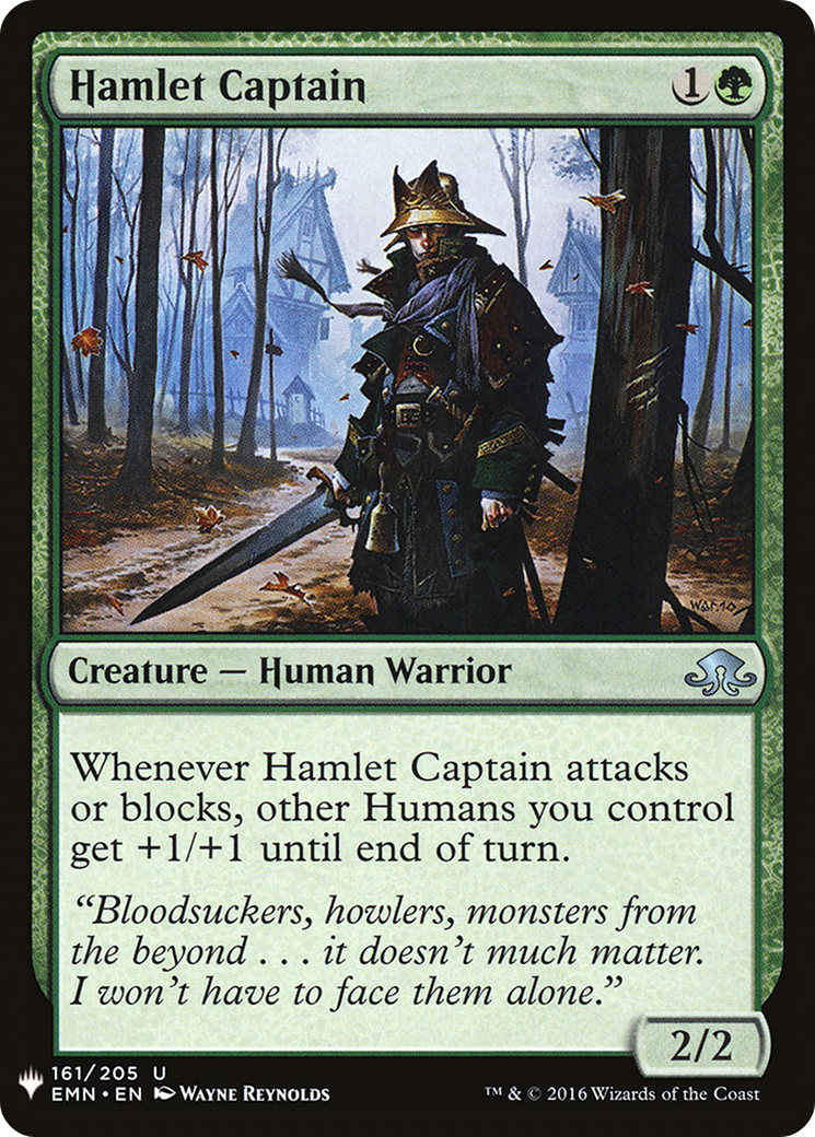 Hamlet Captain (LIST-EMN-161) [The List]