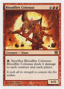 Bloodfire Colossus (9ED-177) [Ninth Edition]