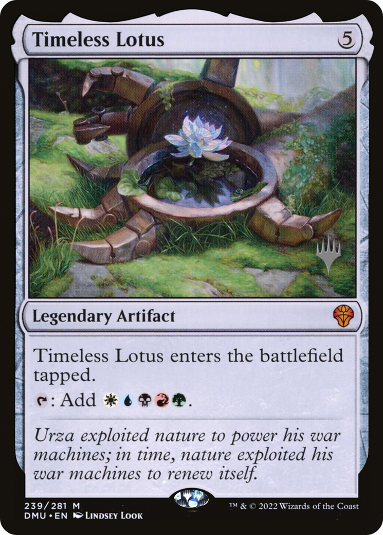 Timeless Lotus (PPDMU-239) [Promo Pack: Dominaria United Promos]