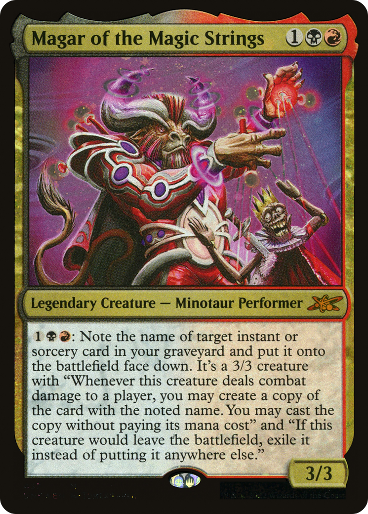 Magar of the Magic Strings (Galaxy Foil) (UNF-457) [Unfinity] Foil
