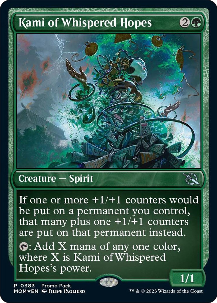 Kami of Whispered Hopes (PPMOM-383) [Promo Pack: March of the Machine]