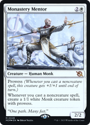 Monastery Mentor (PRE-28S) [March of the Machine Promos] Foil