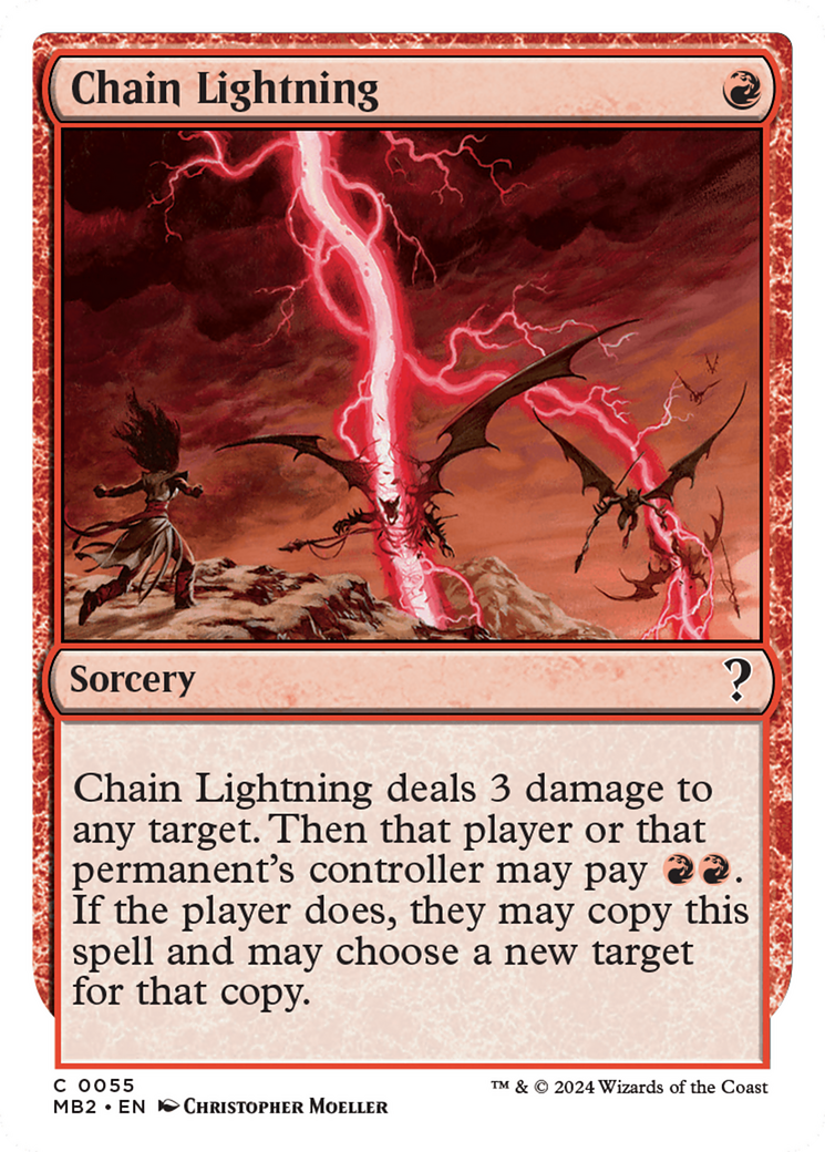 Chain Lightning (MB2-055) [Mystery Booster 2]