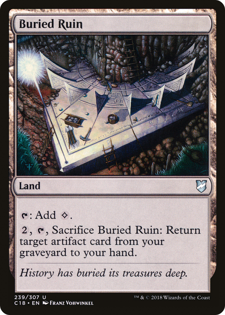 Buried Ruin (C18-239) [Commander 2018]