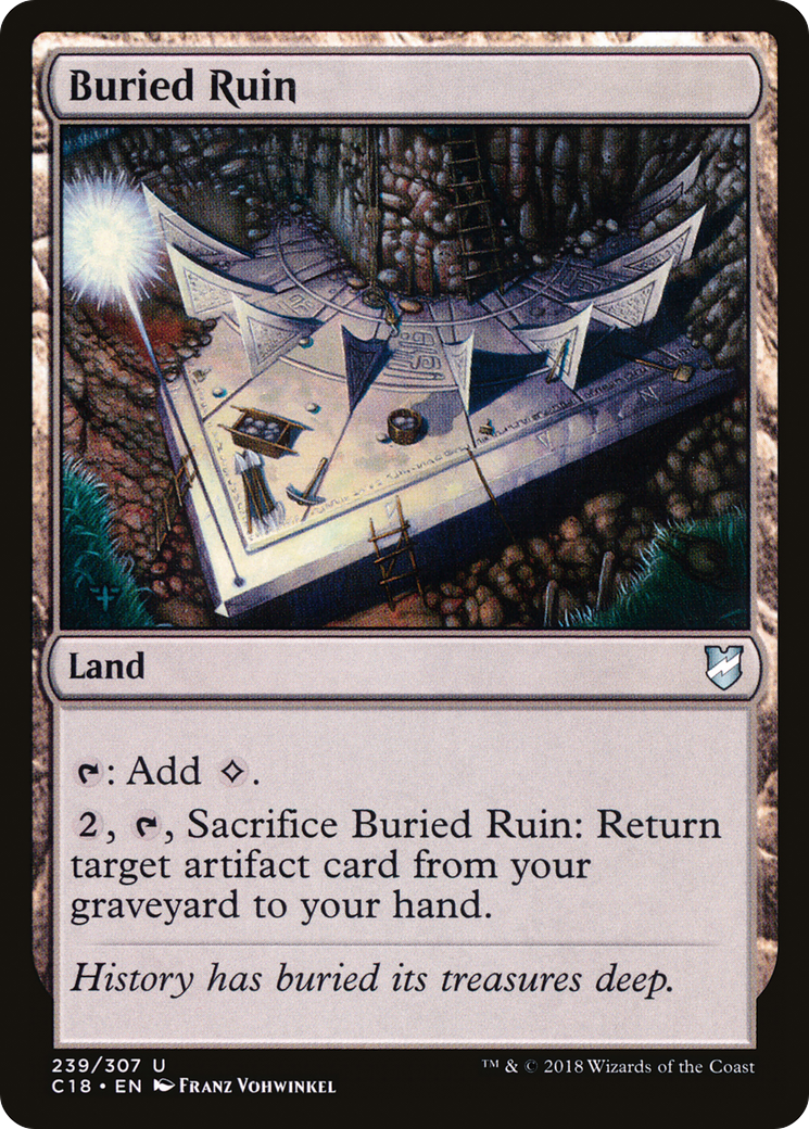 Buried Ruin (C18-239) [Commander 2018]