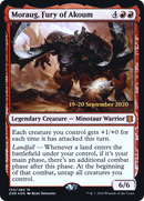 Moraug, Fury of Akoum (PRE-150S) [Zendikar Rising Promos] Foil