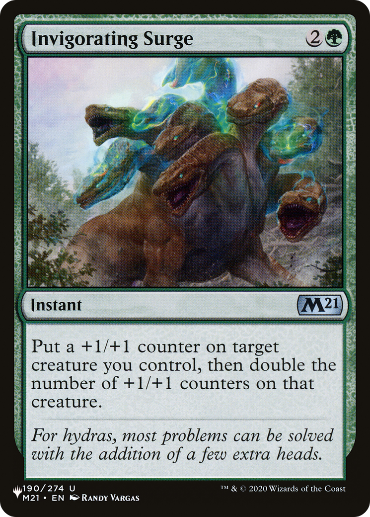 Invigorating Surge (LIST-M21-190) [The List]