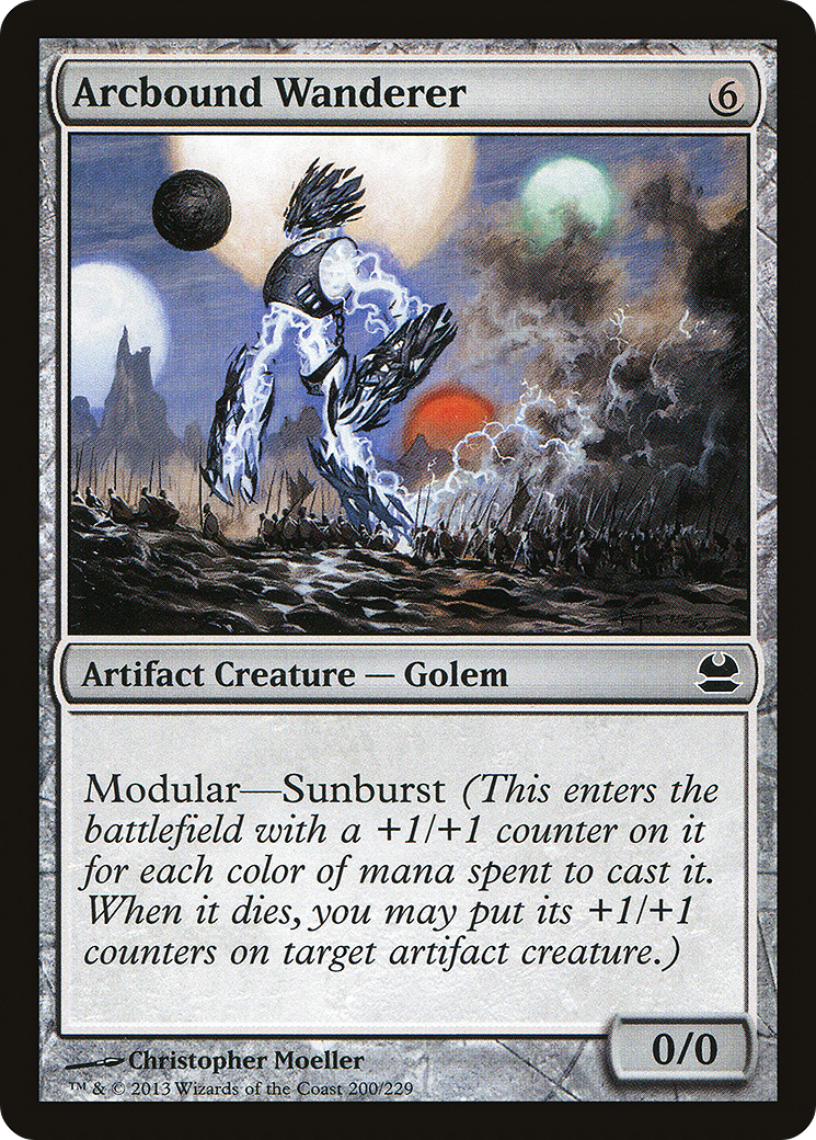 Arcbound Wanderer (MMA-200) [Modern Masters] Foil