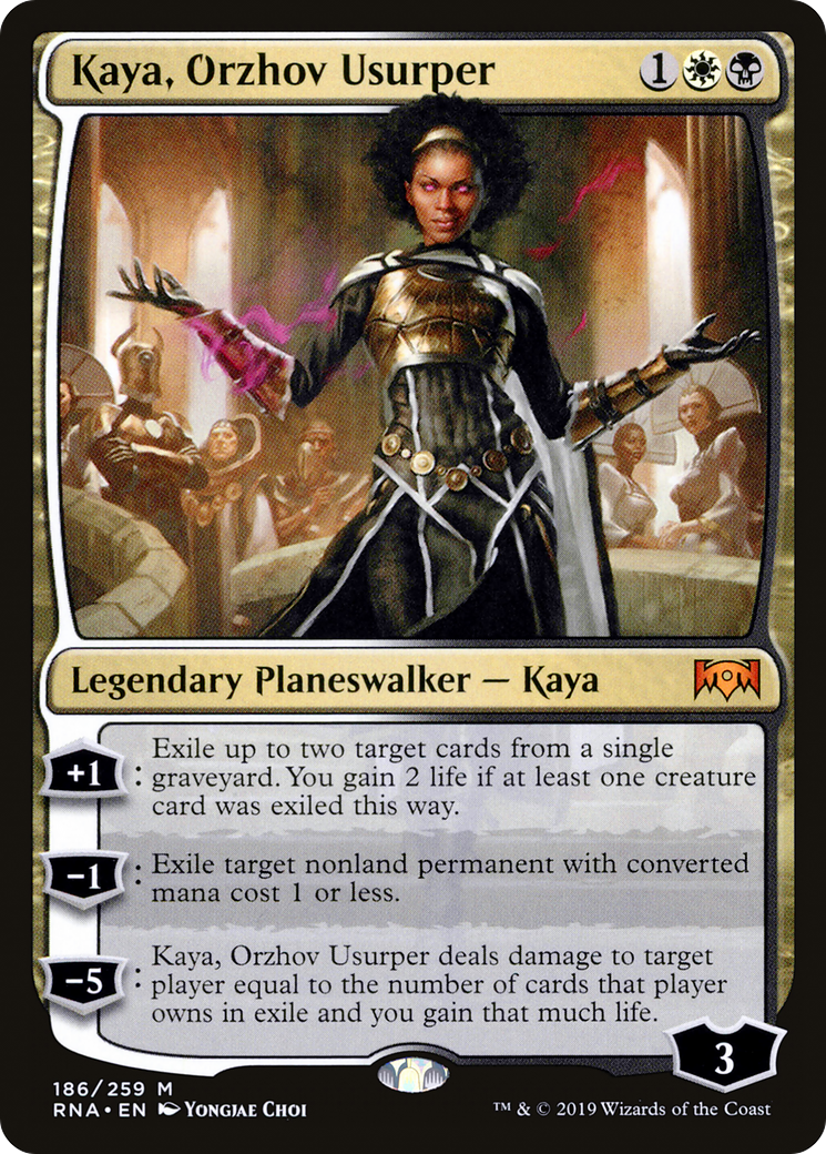 Kaya, Orzhov Usurper (RNA-186) [Ravnica Allegiance]