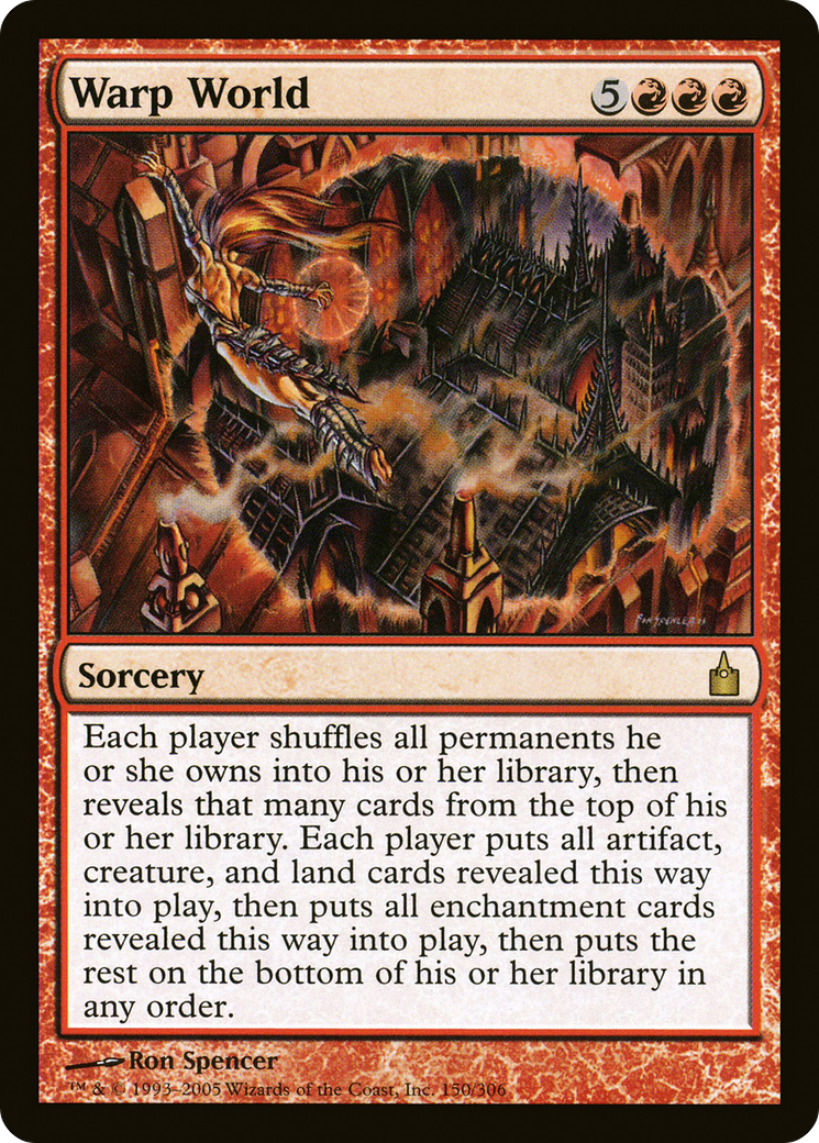 Warp World (RAV-150) [Ravnica: City of Guilds]