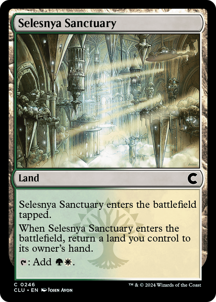 Selesnya Sanctuary (CLU-246) [Ravnica: Clue Edition]