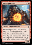 Burning Prophet (RVR-104) [Ravnica Remastered] Foil