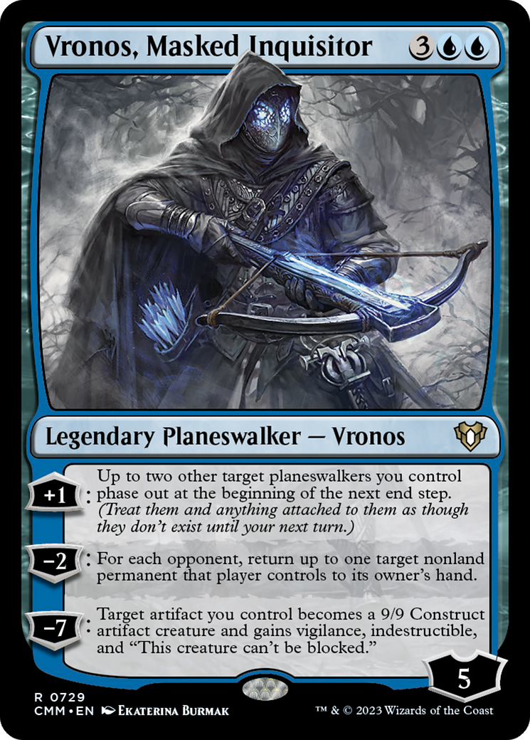 Vronos, Masked Inquisitor (CMM-729) [Commander Masters]