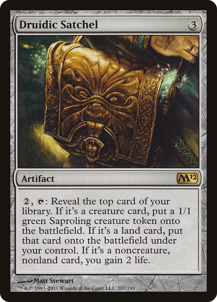 Druidic Satchel (M12-207) [Magic 2012] Foil