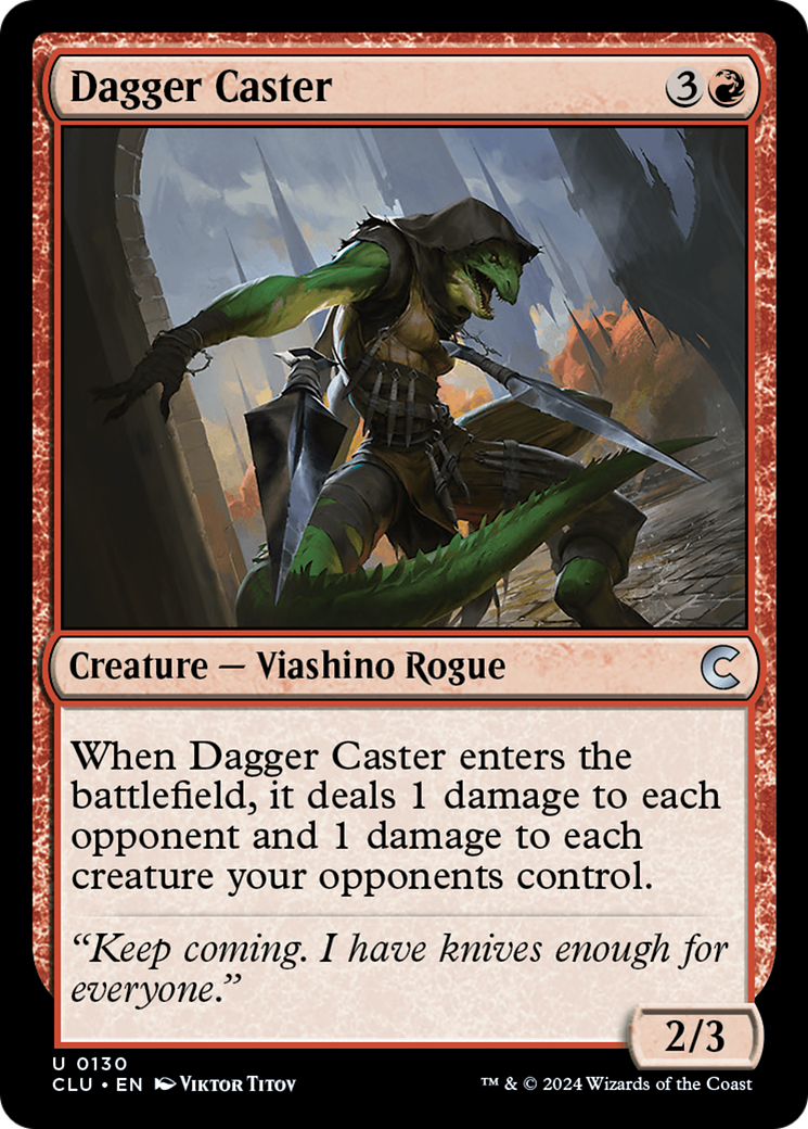 Dagger Caster (CLU-130) [Ravnica: Clue Edition]