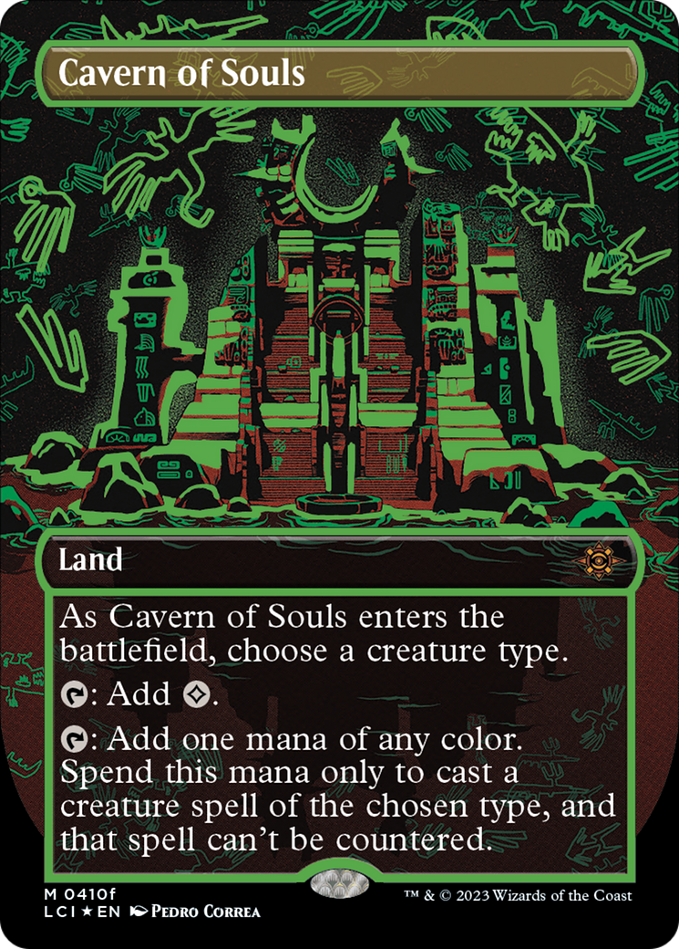 Cavern of Souls (LCI-410F) [The Lost Caverns of Ixalan] (Borderless) Foil