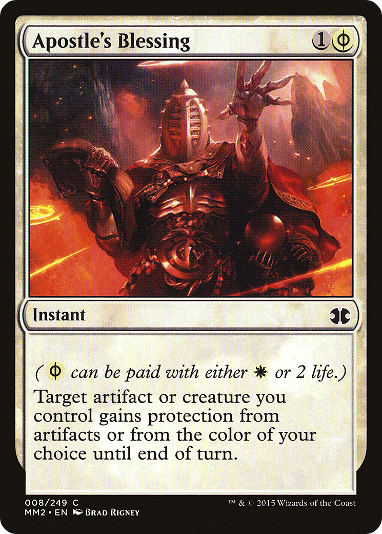 Apostle's Blessing (MM2-008) [Modern Masters 2015] Foil