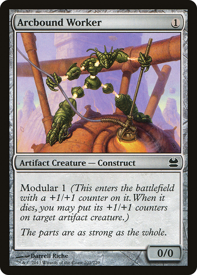 Arcbound Worker (MMA-201) [Modern Masters]