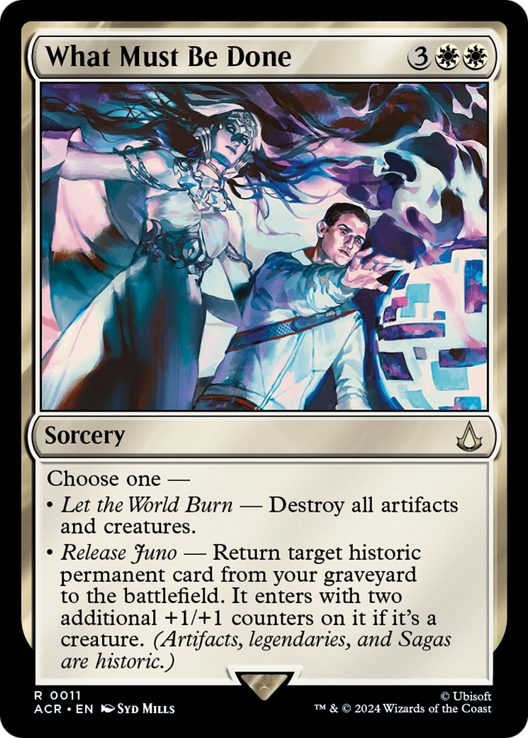 What Must Be Done (ACR-011) [Assassin's Creed] Foil