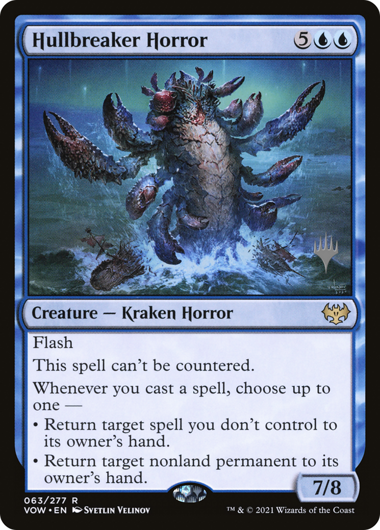 Hullbreaker Horror (PVOW-63P) [Innistrad: Crimson Vow Promos]
