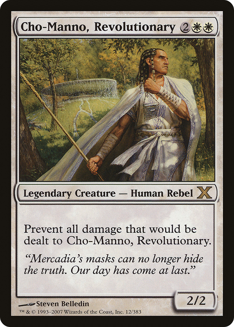 Cho-Manno, Revolutionary (10E-012) [Tenth Edition]