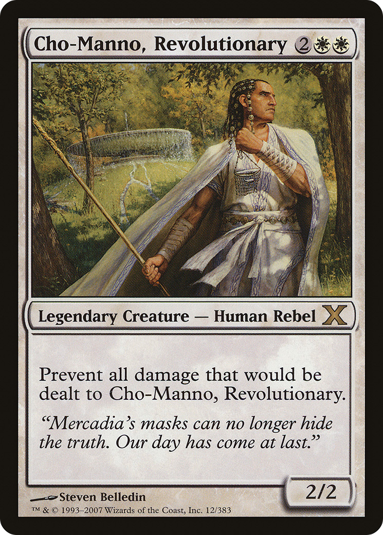 Cho-Manno, Revolutionary (10E-012) [Tenth Edition]