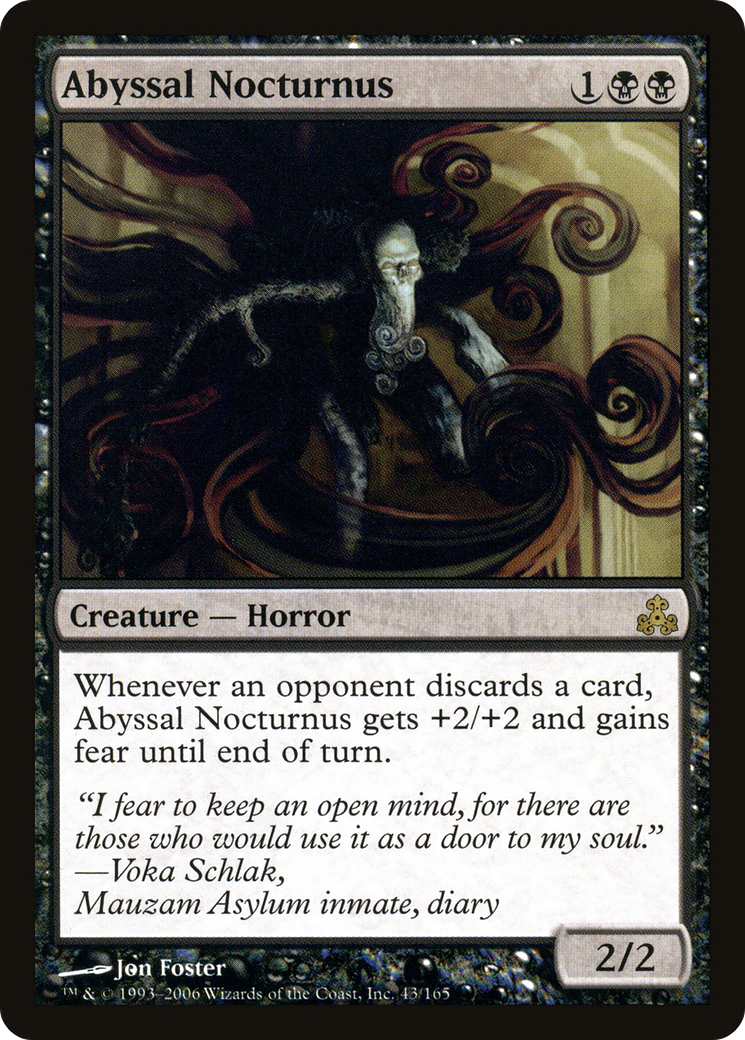 Abyssal Nocturnus (GPT-043) [Guildpact]