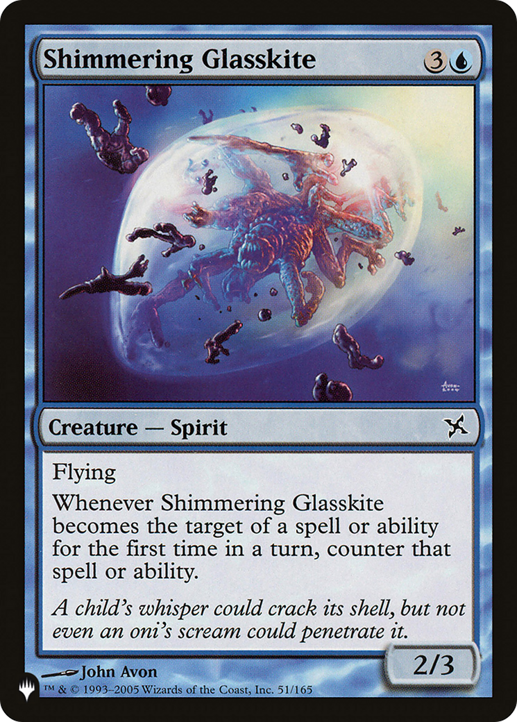 Shimmering Glasskite (LIST-BOK-51) [The List]