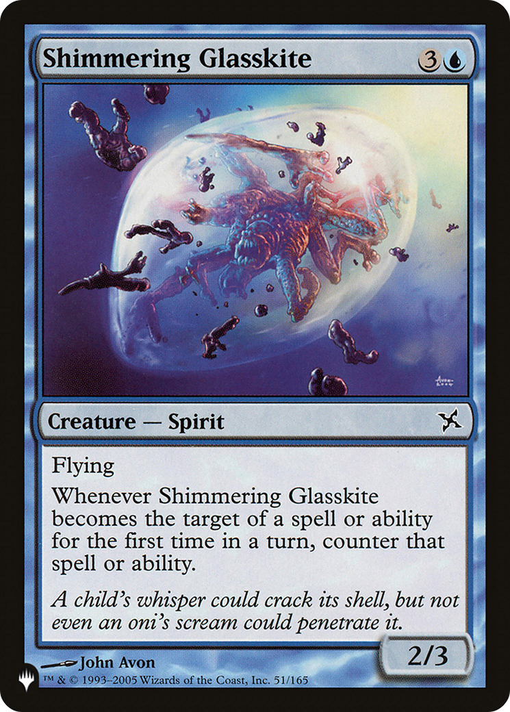 Shimmering Glasskite (LIST-BOK-51) [The List]