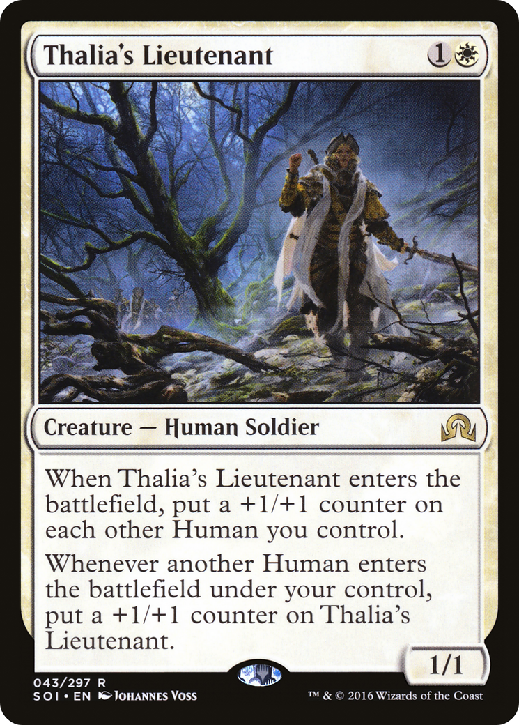 Thalia's Lieutenant (SOI-043) [Shadows over Innistrad]