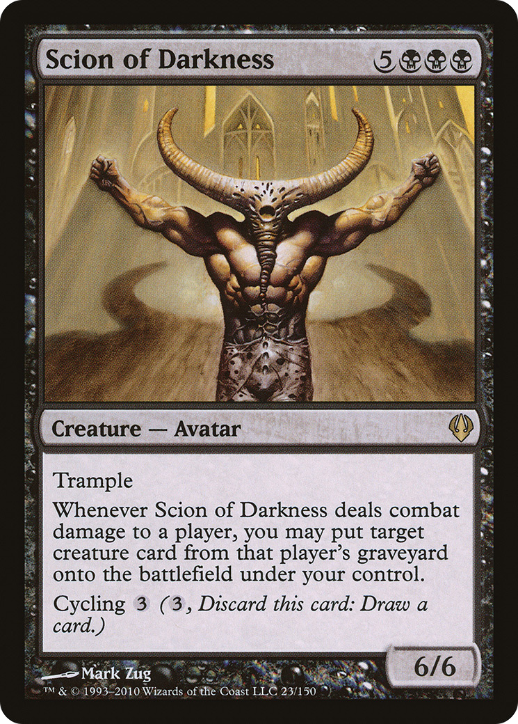 Scion of Darkness (ARC-023) [Archenemy]