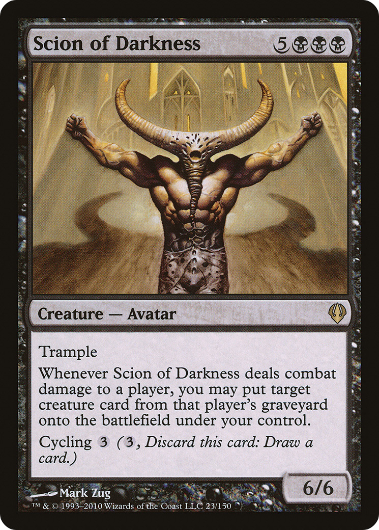 Scion of Darkness (ARC-023) [Archenemy]