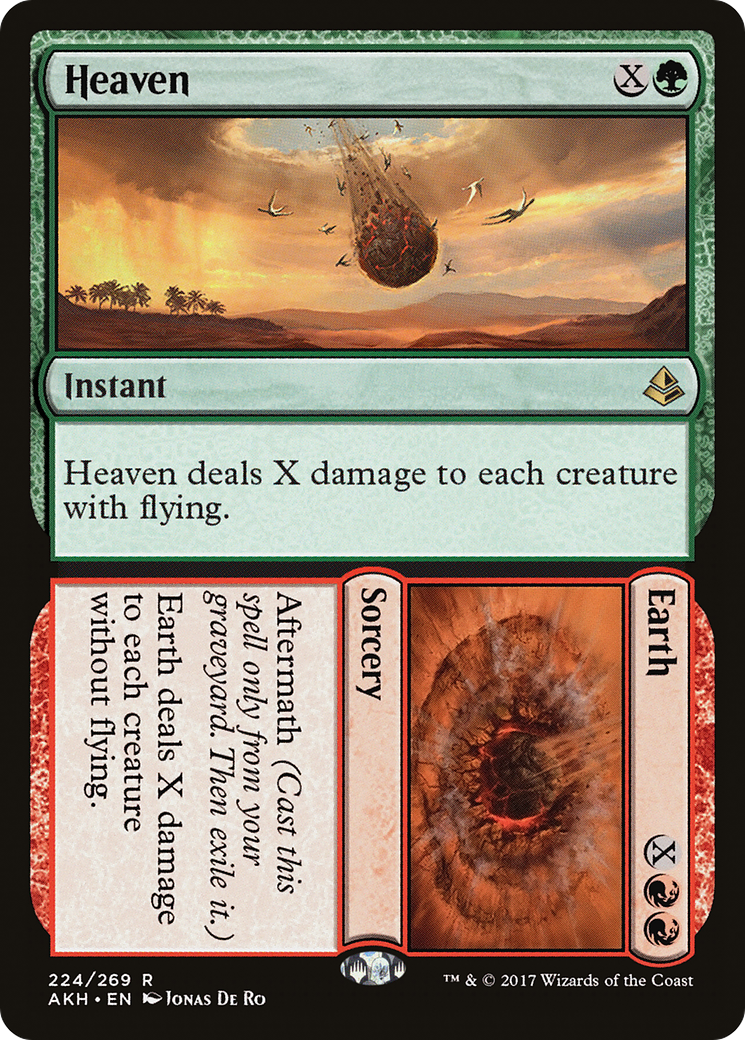 Heaven // Earth (AKH-224) [Amonkhet]