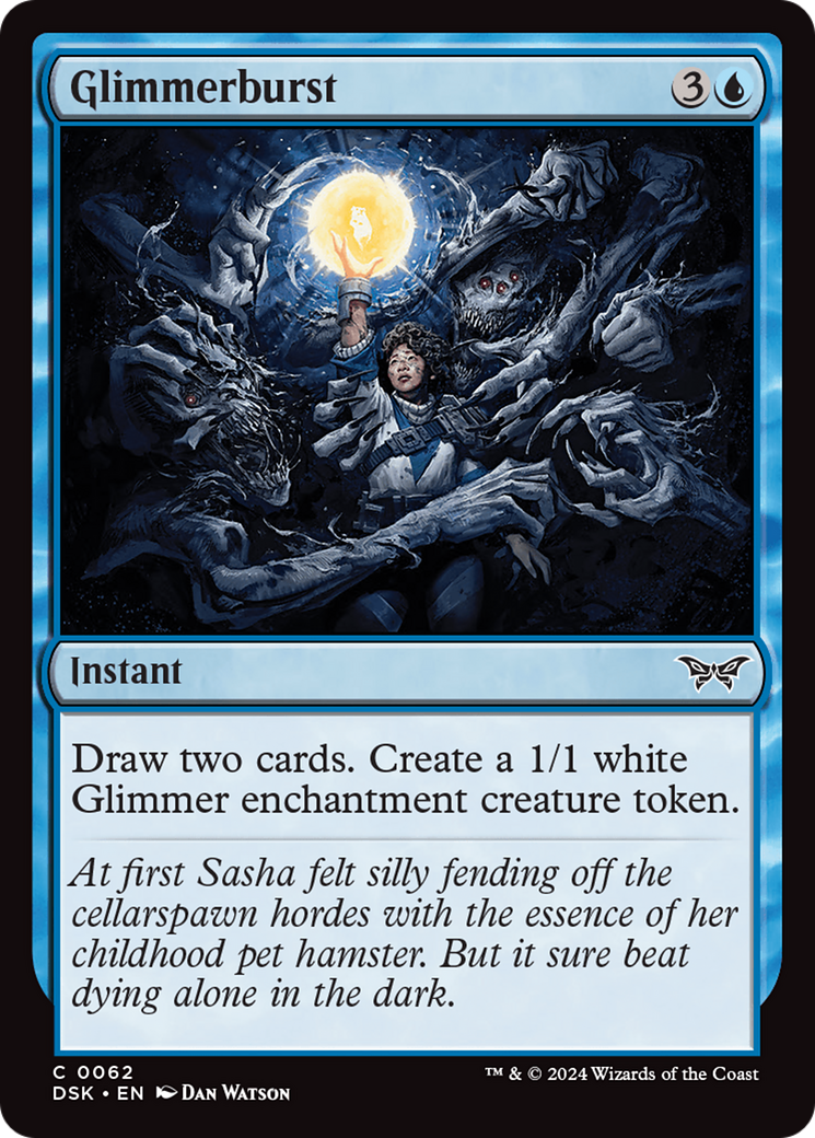 Glimmerburst (DSK-062) [Duskmourn: House of Horror] Foil
