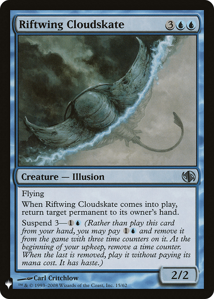 Riftwing Cloudskate (LIST-DD2-15) [The List]