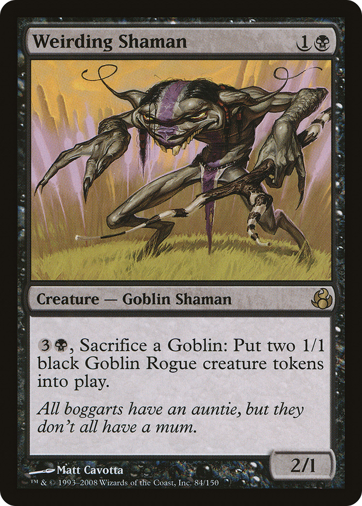 Weirding Shaman (MOR-084) [Morningtide]