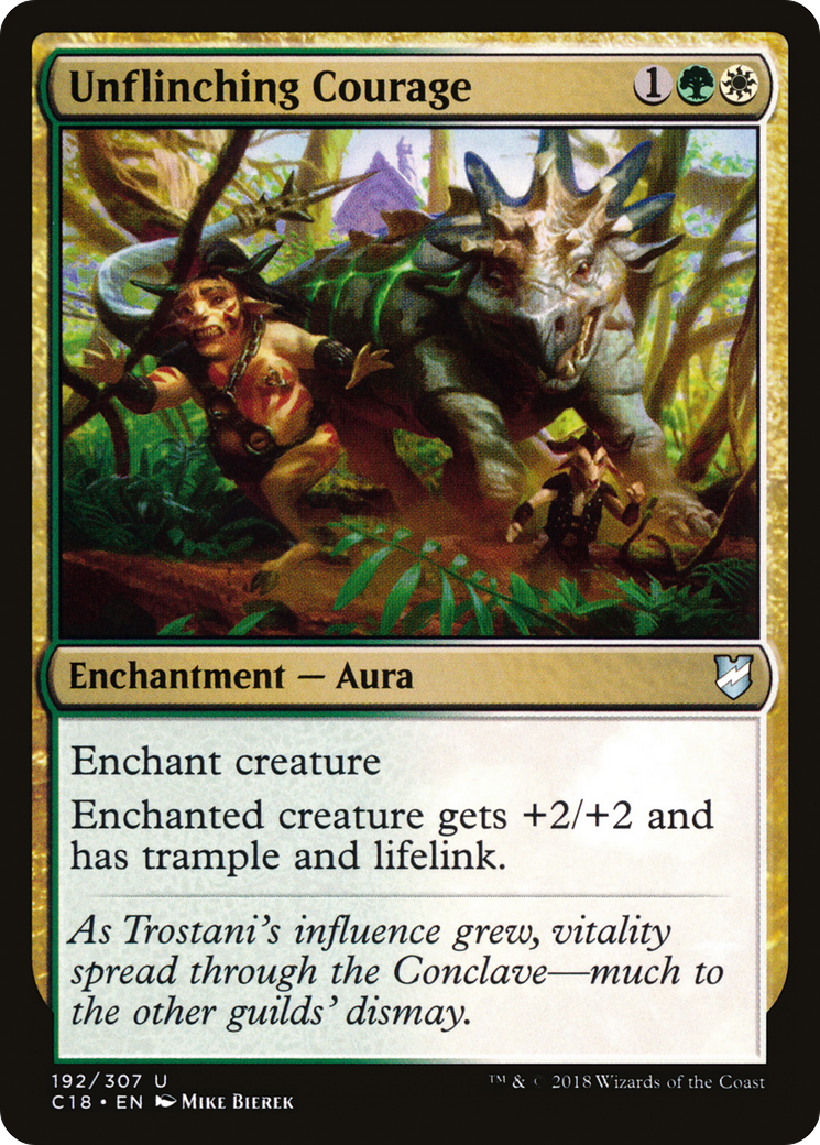 Unflinching Courage (C18-192) [Commander 2018]
