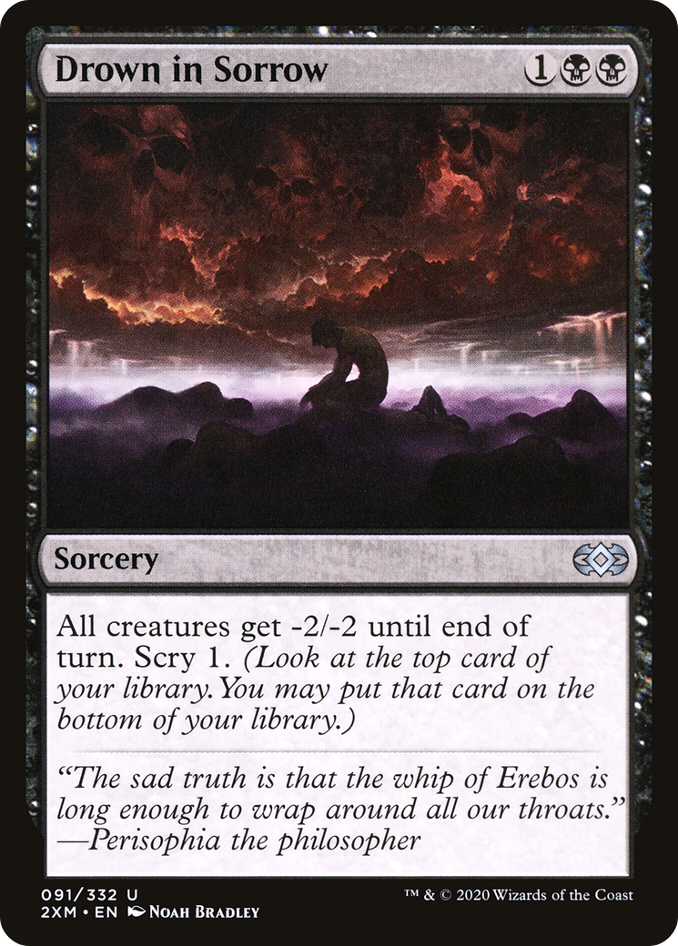 Drown in Sorrow (2XM-091) [Double Masters] Foil