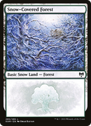 Snow-Covered Forest (KHM-285) [Kaldheim]: (snow)