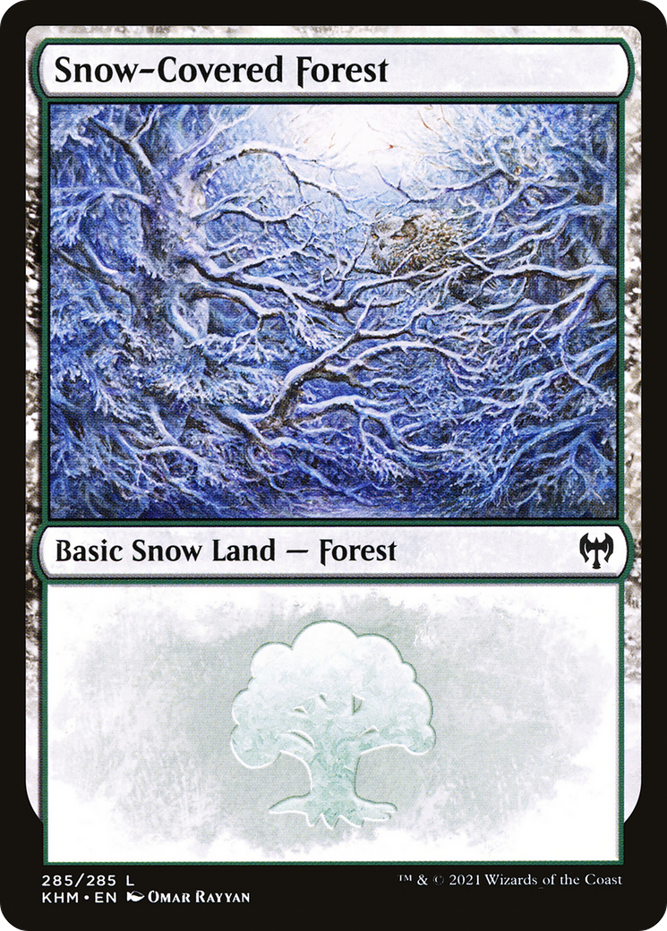 Snow-Covered Forest (KHM-285) [Kaldheim]