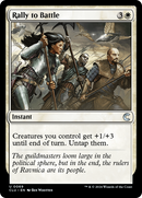 Rally to Battle (CLU-069) [Ravnica: Clue Edition]