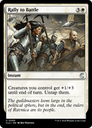 Rally to Battle (CLU-069) [Ravnica: Clue Edition]
