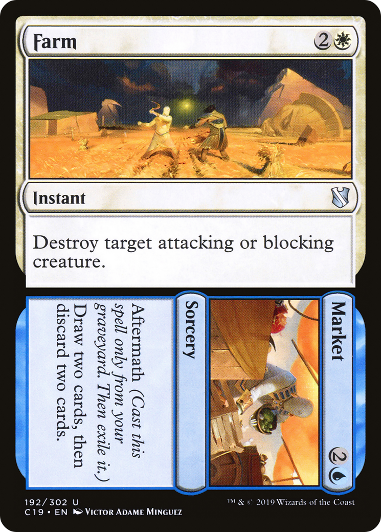 Farm // Market (C19-192) [Commander 2019]