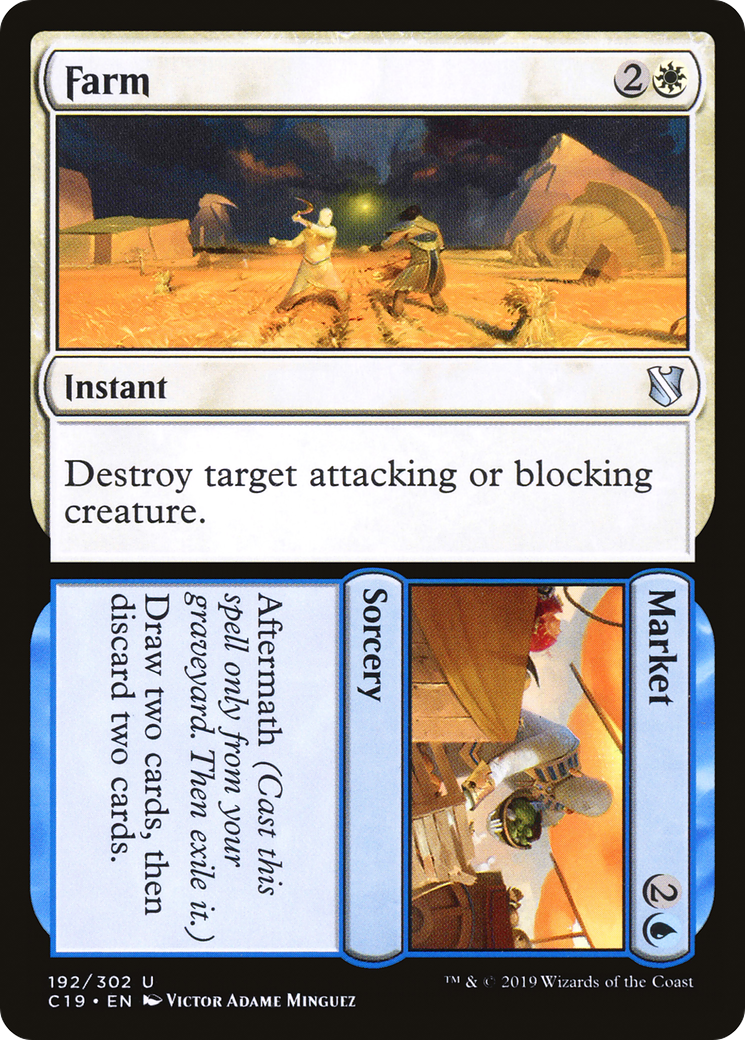 Farm // Market (C19-192) [Commander 2019]