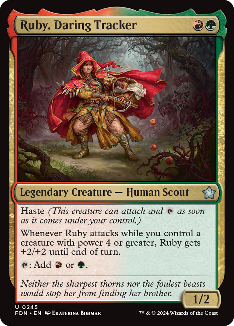 Ruby, Daring Tracker (FDN-245) [Foundations]