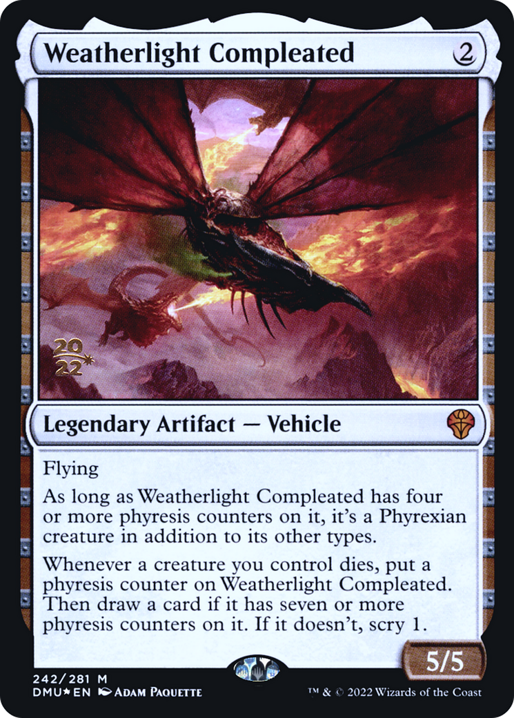 Weatherlight Compleated (PRE-242) [Dominaria United Promos] Foil