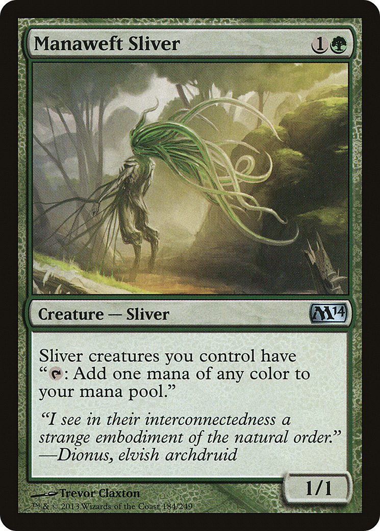 Manaweft Sliver (M14-184) [Magic 2014]