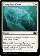 Plunge into Winter (WOE-022) [Wilds of Eldraine] Foil