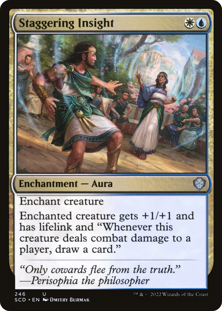 Staggering Insight (SCD-246) [Starter Commander Decks]