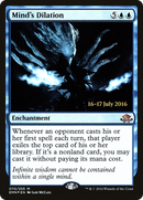 Mind's Dilation (PRE-70S) [Eldritch Moon Promos] Foil